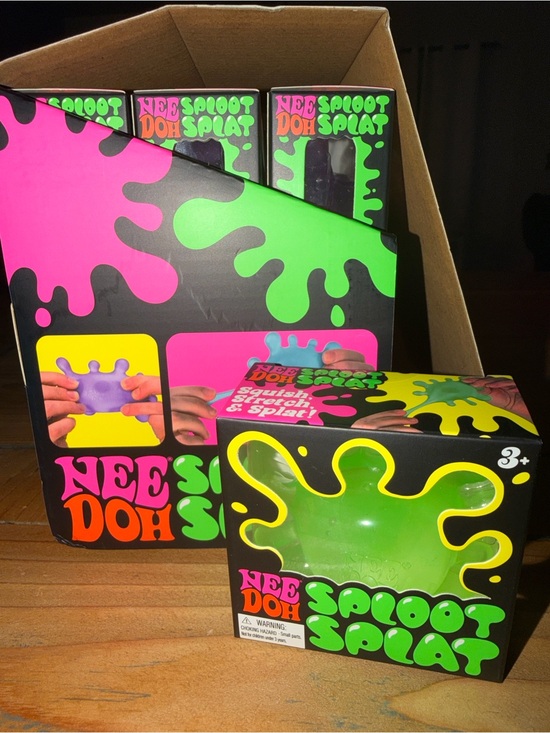 Schylling Other - Nee Doh Sploot Splat Kids Stress Toy - Neon Green Authentic